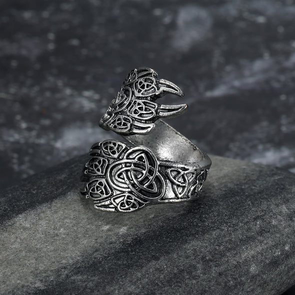 Explore Handcrafted Stainless Steel Adjustable Bear Paw Ring