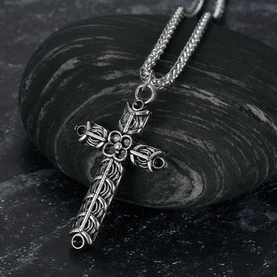 Explore Handcrafted Stainless Steel Athelstan's Cross Necklace