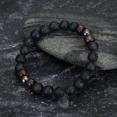 Explore Lava Stone Bracelet