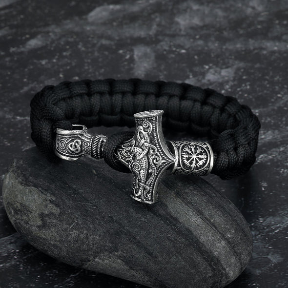 Explore Paracord Mjolnir Bracelet