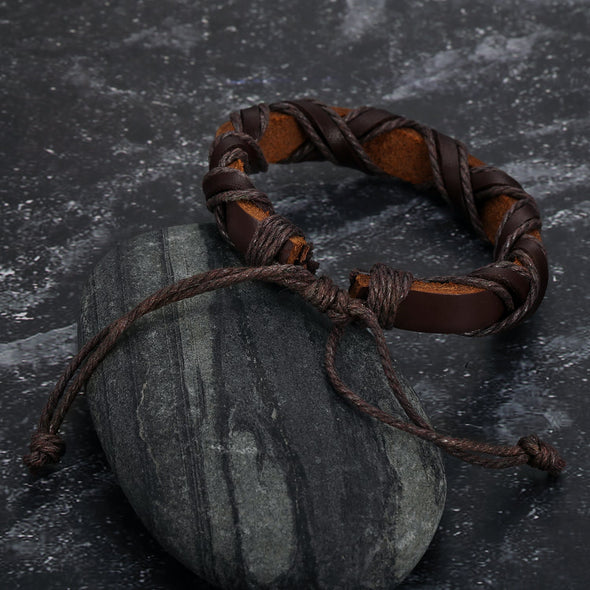 Explore Leather Viking Arm Rings