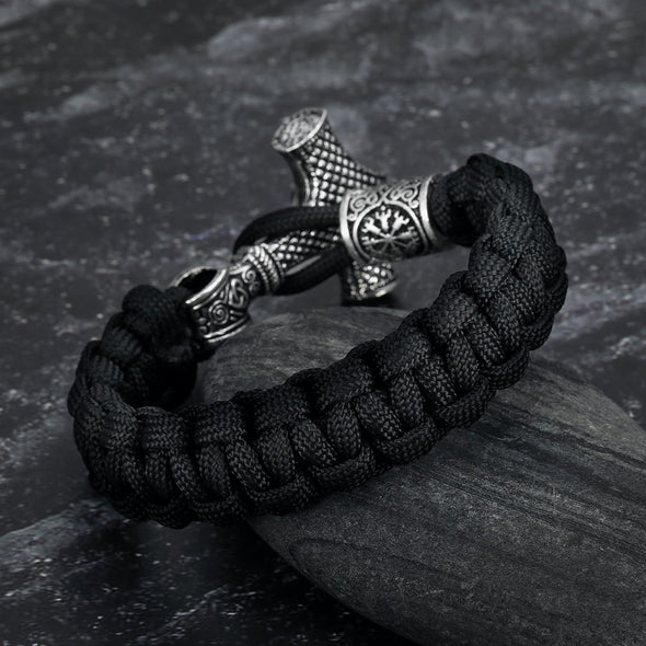 Explore Paracord Mjolnir Bracelet