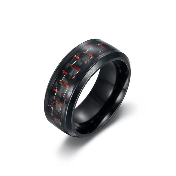 Explore Carbon Fibre Dragon Scale Viking Wedding Rings