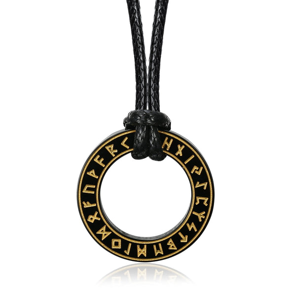 Explore Circular Horn Rune Necklace