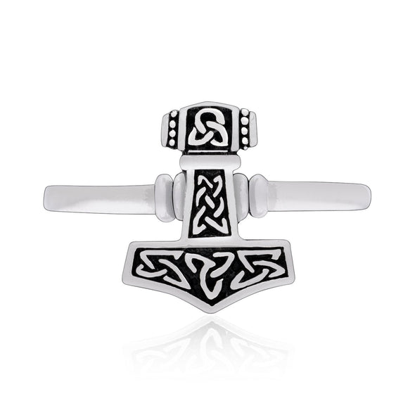 Explore 925 Sterling Silver Ladies Thor's Hammer Ring