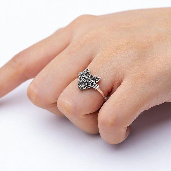 Explore 925 Sterling Silver Ladies Wolf Head Ring