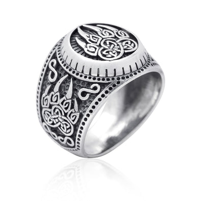 Explore 925 Sterling Silver Veles Signet Ring