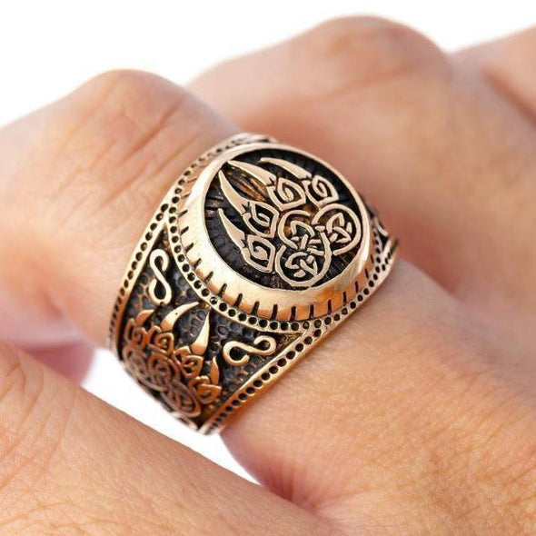 Explore Bronze Veles Signet Ring