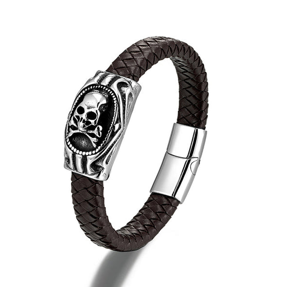 Ghost Head Stainless Bracelet