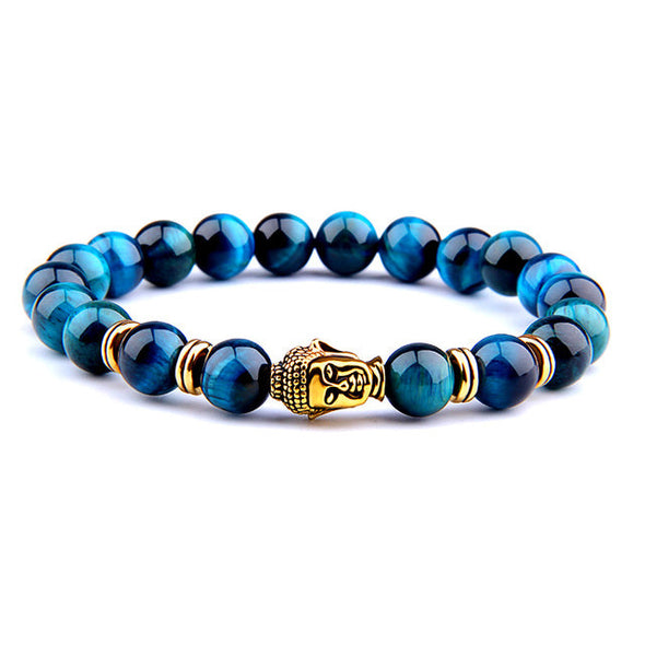 Royal Blue Beads Bracelet