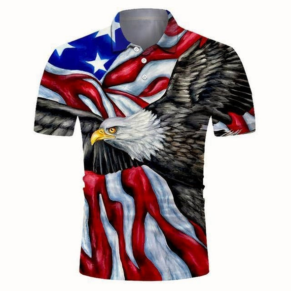 Cooltech Digital Art Loud Shirt (Freedom)