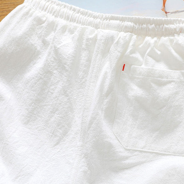 Egyptian Linen Summer Shorts